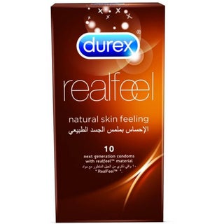Durex Real Feel Natural Feeling Condoms 10's