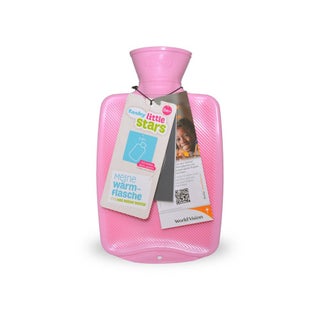Fashy Hot Water Bag Children Single Ribbed Pink 6401-44