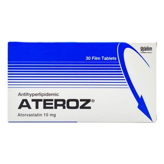Ateroz 10mg Tablets, Pack of 30's