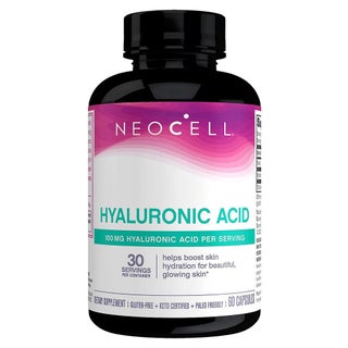 NeoCell Hyaluronic Acid Natural Moisturizer Capsules For Skin Hydration, Pack of 60's