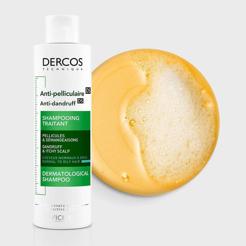 Vichy Dercos Anti Dandruff Shampoo For Normal To Oily Hair 200ml