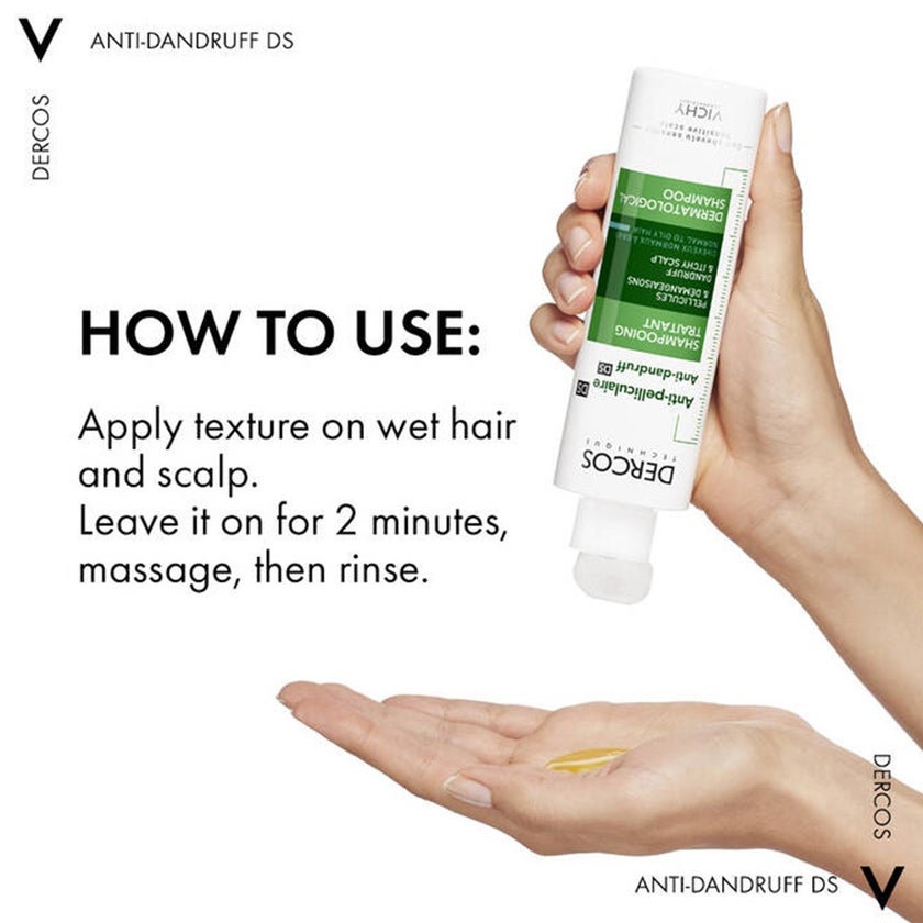 Vichy Dercos Anti Dandruff Shampoo For Normal To Oily Hair 200ml