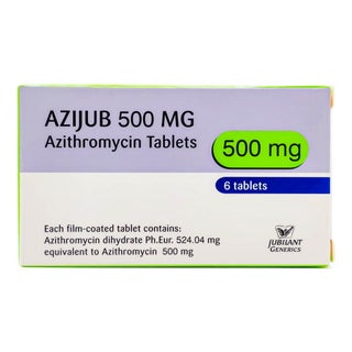 Azijub 500mg Film Coated Tablets, Pack of 6’s