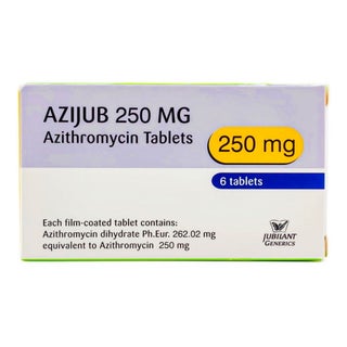 Azijub 250mg Film Coated Tablets, Pack of 6’s