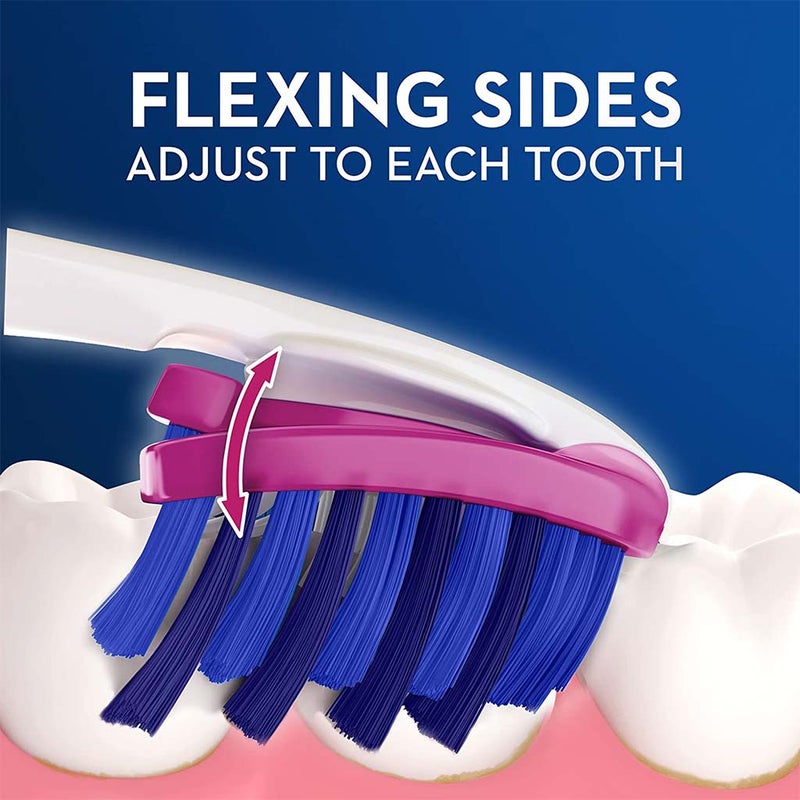 Oral-B 3D White Luxe Pro-Flex 38 Soft Manual Toothbrush, Pack of 1's 