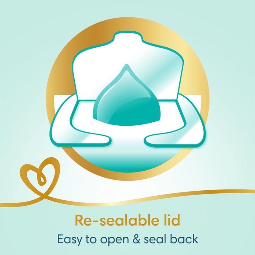 Pampers Sensitive Baby Wet Wipes, Pack of 56's