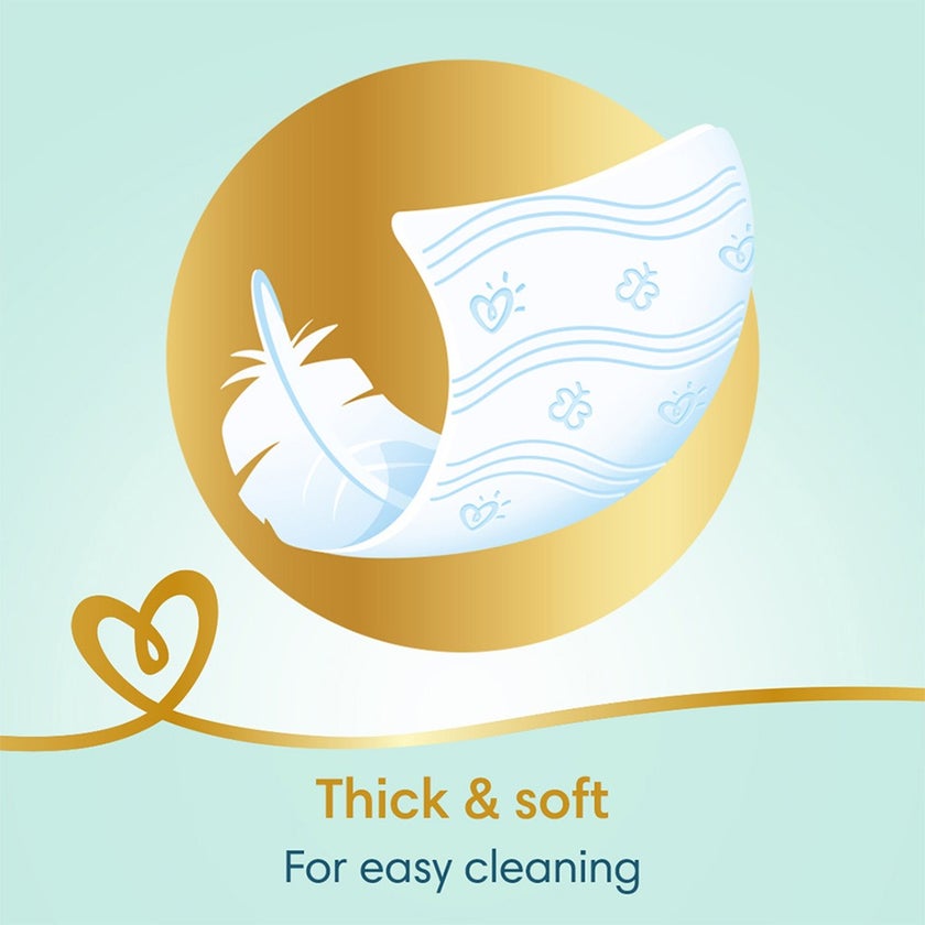 Pampers Sensitive Baby Wet Wipes, Pack of 56's