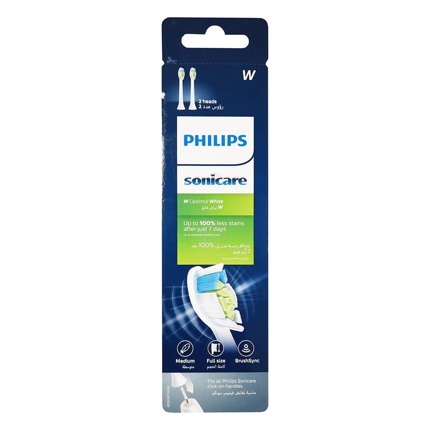 Philips Sonicare HX6062 Diamond Clean Replacement Brush Head, Pack of 2's
