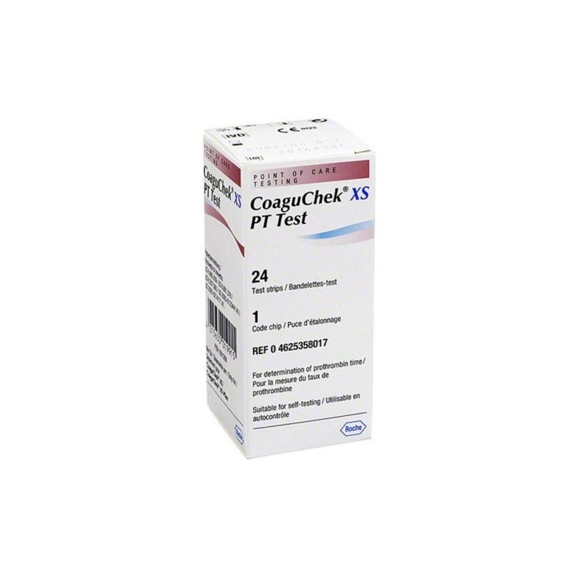 CoaguCheck XS PT Test Strips 24's
