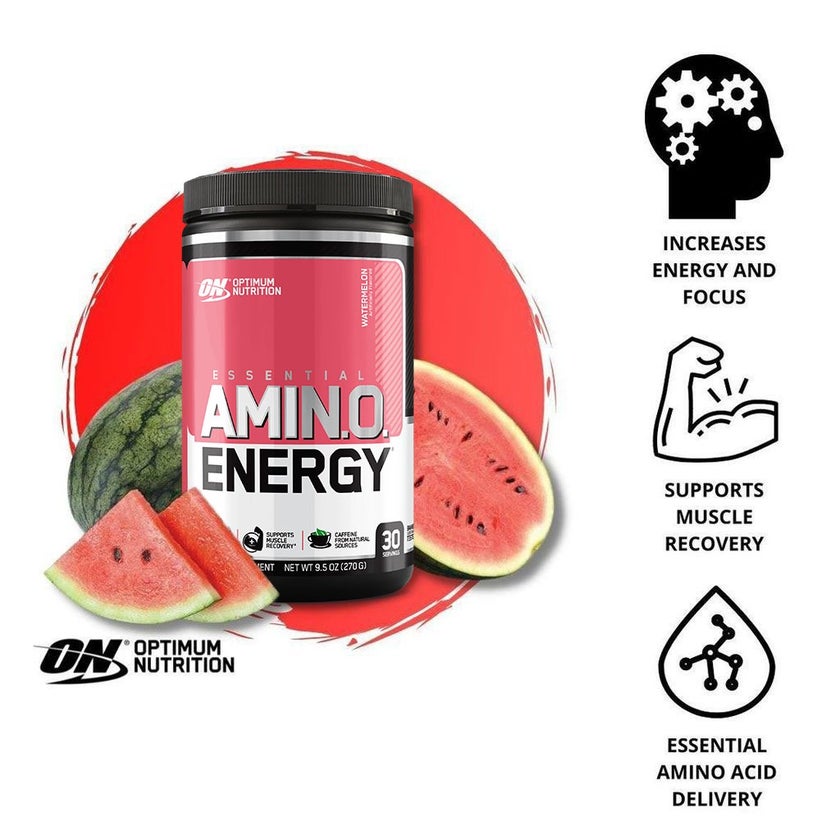 Optimum Nutrition Essential Amino Energy Watermelon 30 Servings
