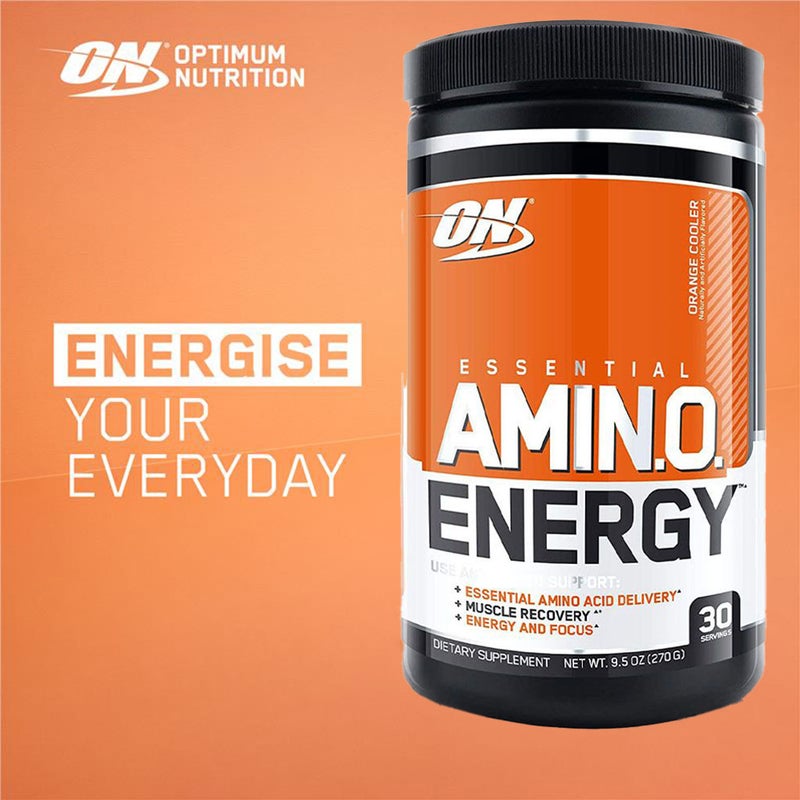 Optimum Nutrition Essential Amino Energy Orange Cooler 270g 30 Servings