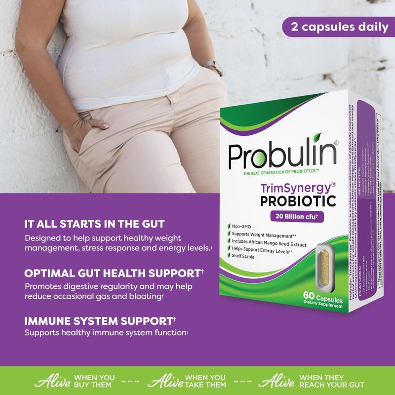 Probulin Trim Synergy Capsules For Weight Management & Energy, Pack of 60's