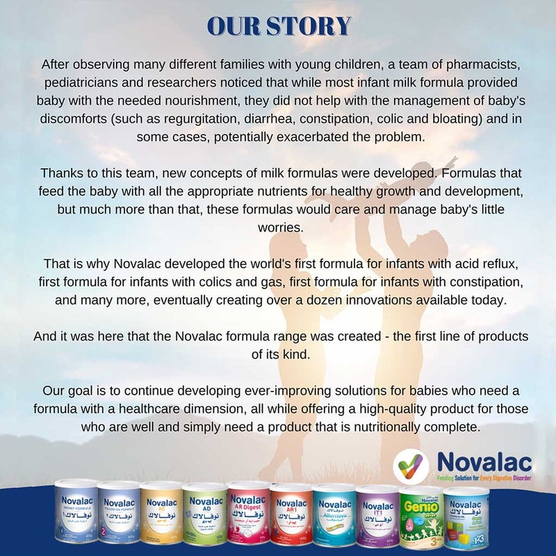 Novalac IT Stage 3 Improved Transit Toddlers Milk Formula For 1 To 3 Years 800g