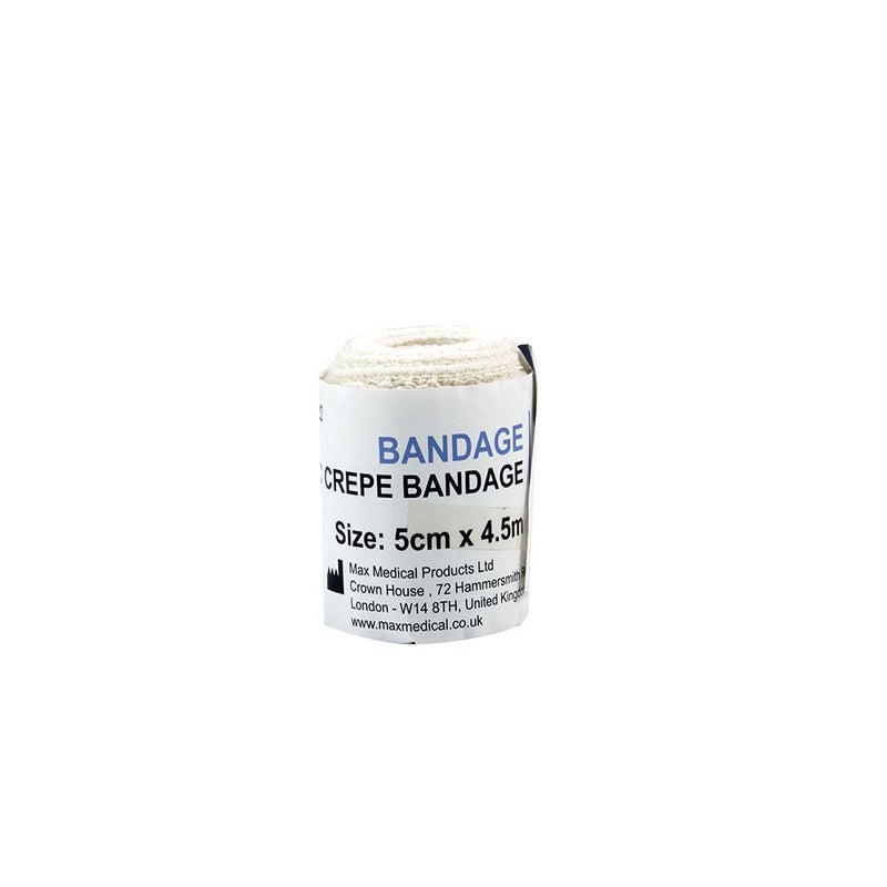 Max Cotton Crepe Bandage 5 cm x 4.5 m