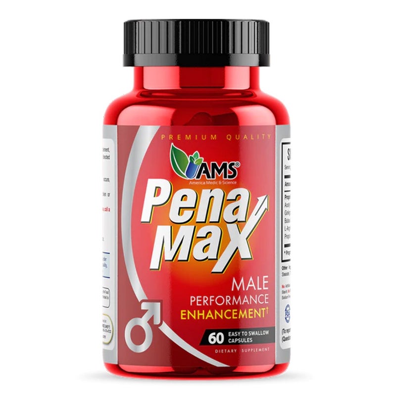 AMS PenaMax Men's Performance Enhancer Capsules Pack of 60's