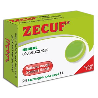 Zecuf Herbal Sugar Free Lozenges 24's