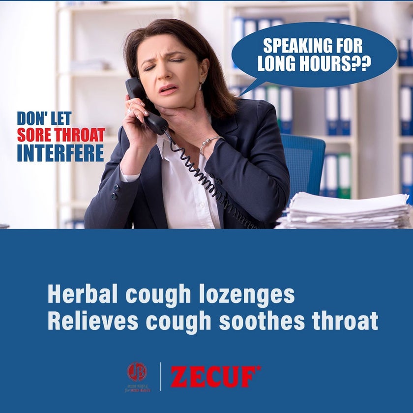 Zecuf Herbal Sugar Free Lozenges, Pack of 24's