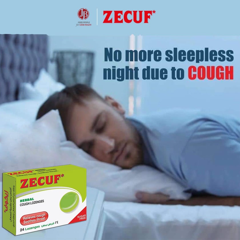 Zecuf Herbal Sugar Free Lozenges, Pack of 24's