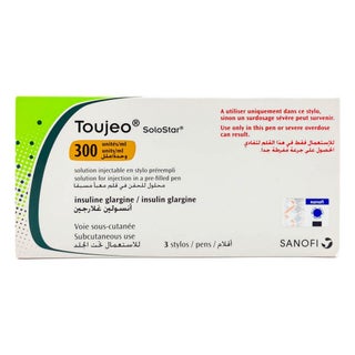 Toujeo TM Solostar Insulin Pre-Filled Pen, Pack of 3's