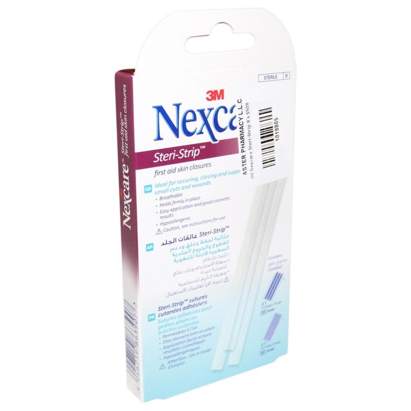 3M Nexcare Steri-Strip, Pack of 8's