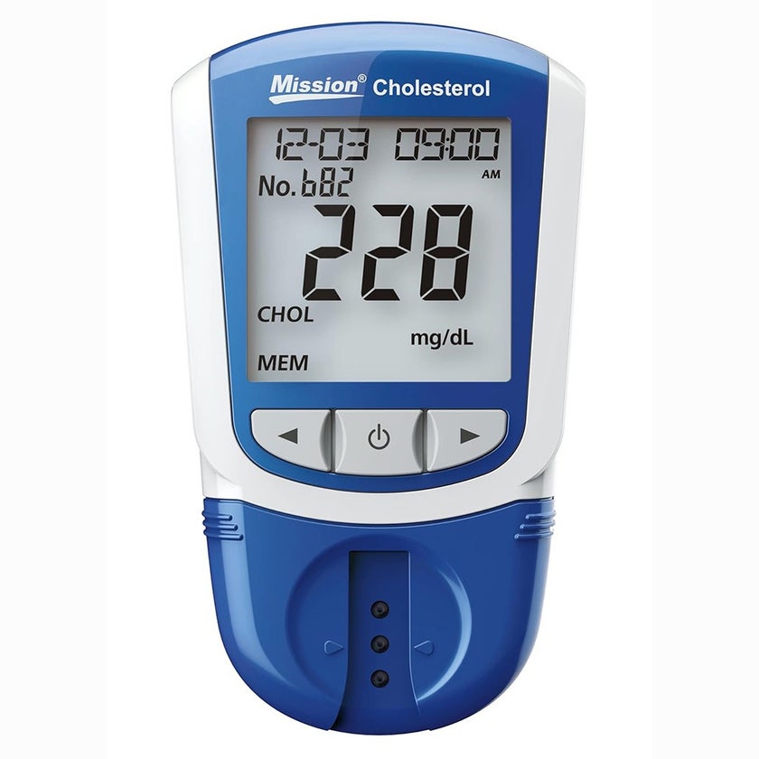Mission Cholesterol Monitoring System 3-in-1 Combo Device