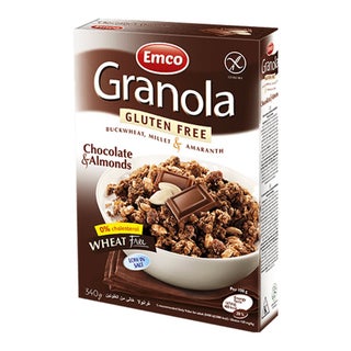 Emco Granola Gluten-Free with Chocolate and Almonds 340 g