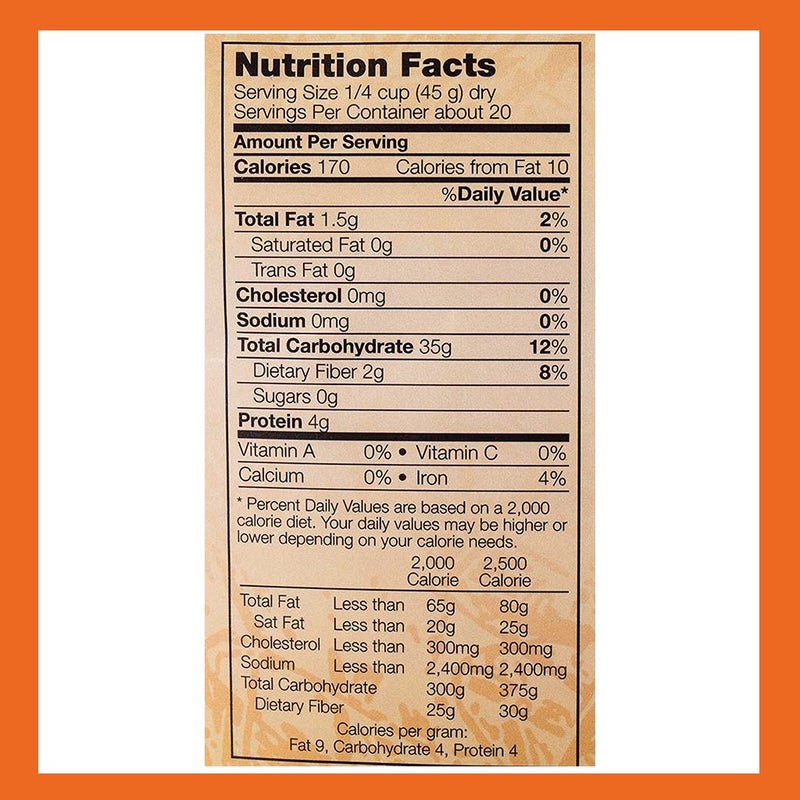 Now Long Grain Brown Rice Natural, Nutritious & Wholesome 908g