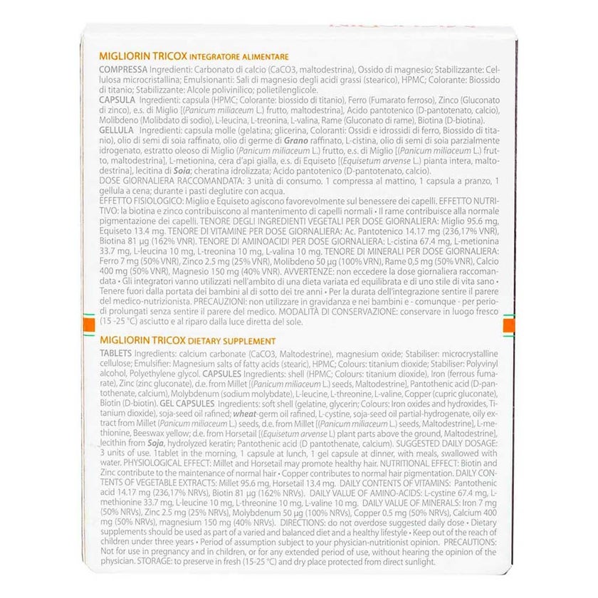 Migliorin Tricox, Pack of 60's