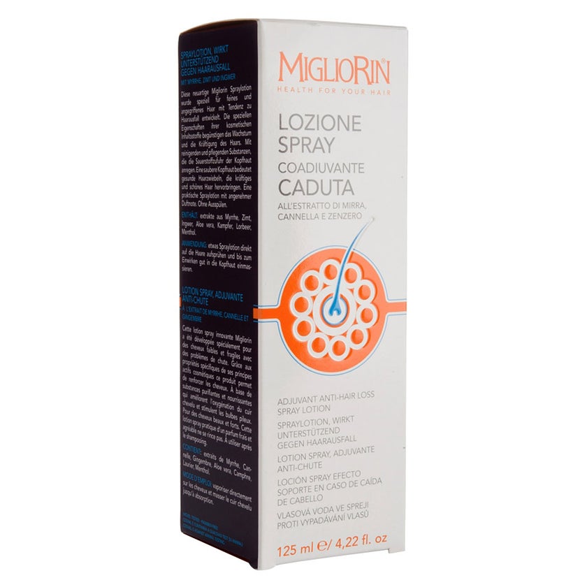 Migliorin Adjuvant Anti Hair Loss Spray Lotion 125ml
