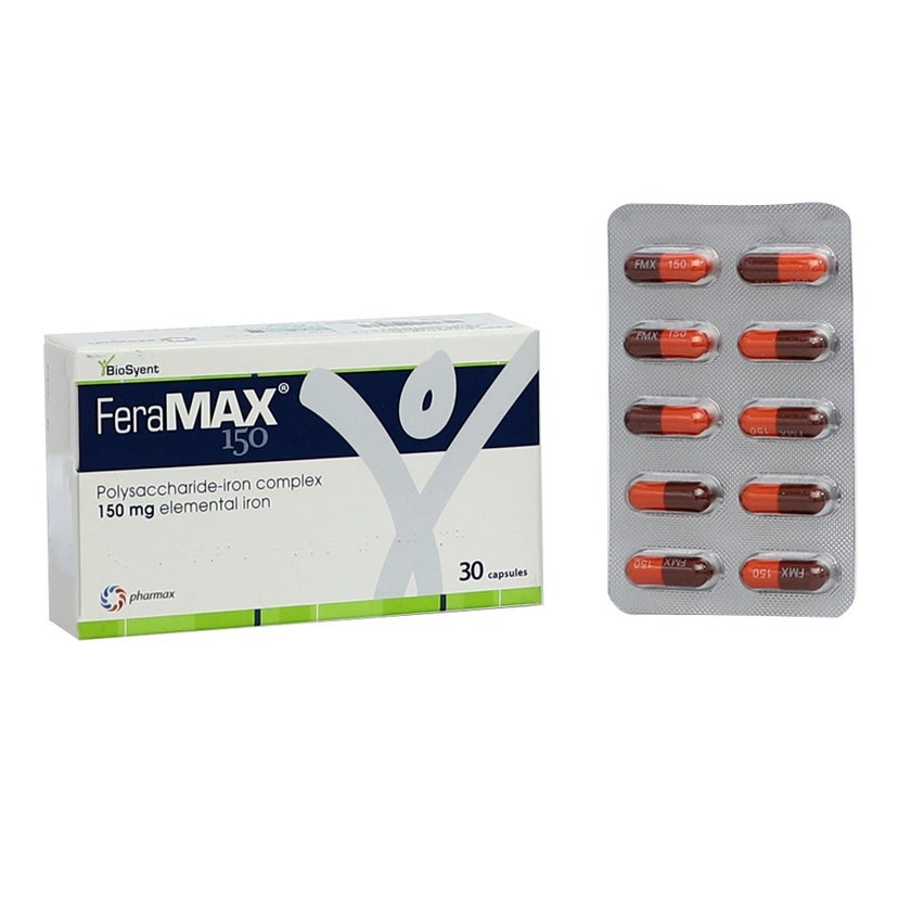 Feramax 150mg Capsules, Pack of 30's
