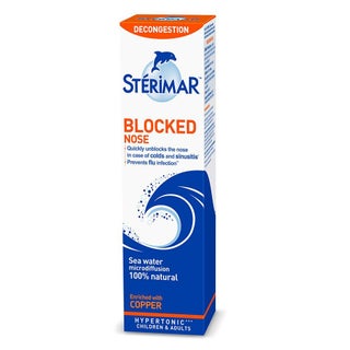 Sterimar Blocked Nose Hypertonic Nasal Spray For Adults And Children 100ml