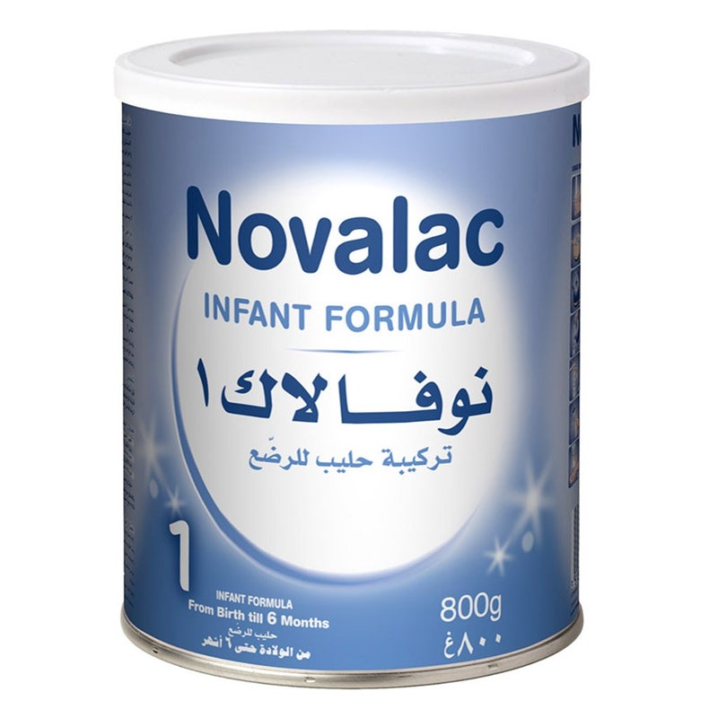 Novalac Stage 1 Baby Milk Formula For 0 To 6 Months 800g