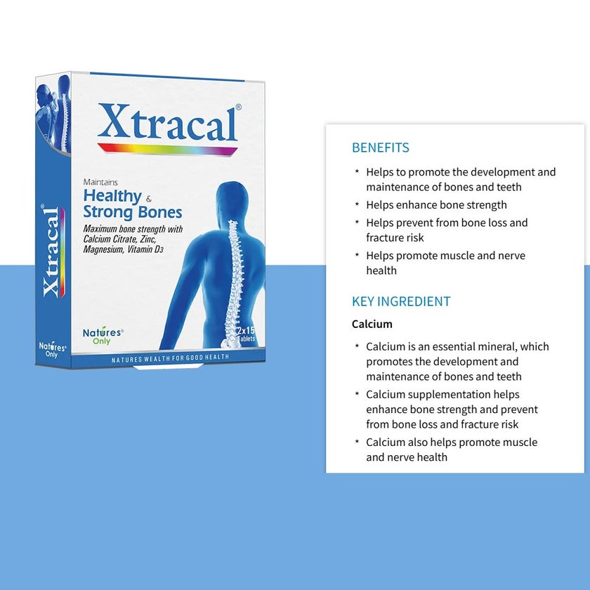 Xtracal Tablets, Pack of 30's