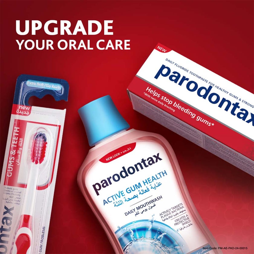 Parodontax Fluoride Toothpaste for Bleeding Gums 75ml