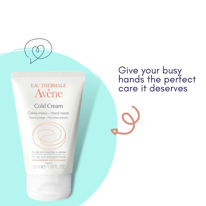 Avene Cold Cream Hand Cream For Dry Hands 50ml