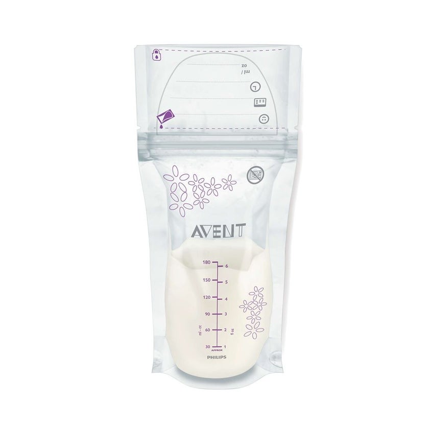 Philips Avent Breast Milk Storage Bags 180ml, Pack of 25's