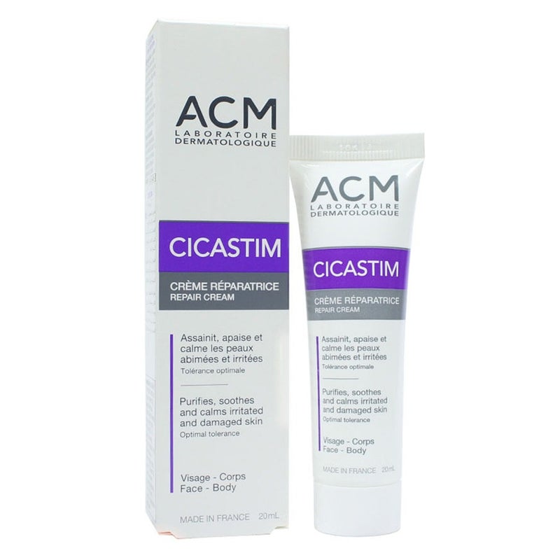 ACM Cicastim Soothing Repair Cream For Irritated And Damaged Skin 20ml