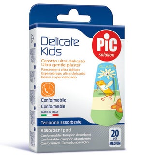 Pic Delicate Kids Medium Plaster 20's