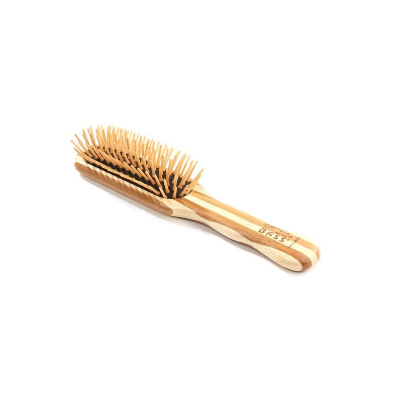 Bass Professional Wood Bristles Bamboo Striped Brush 17