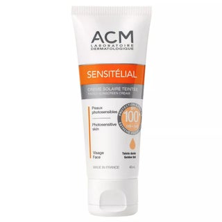 ACM Sensitelial Golden Tint SPF100 Sunscreen Cream 40ml