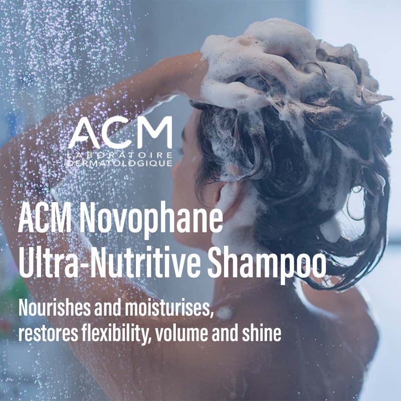 ACM Novophane Ultra-Nourishing Shampoo For Dry & Damaged Hair 200ml