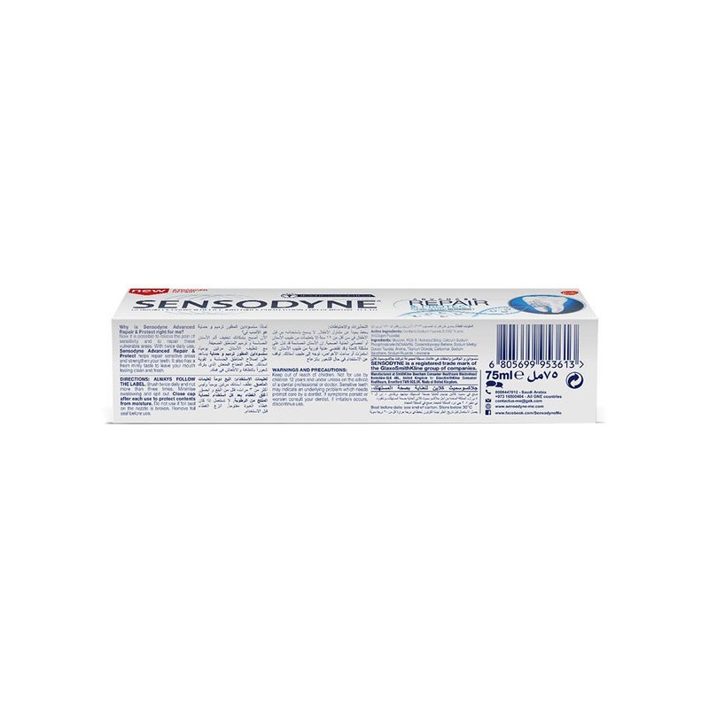 Sensodyne Advanced Repair & Protect Toothpaste 75 mL