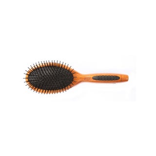 Bass Large Oval Nylon Bristles Wood Handle Brush 22