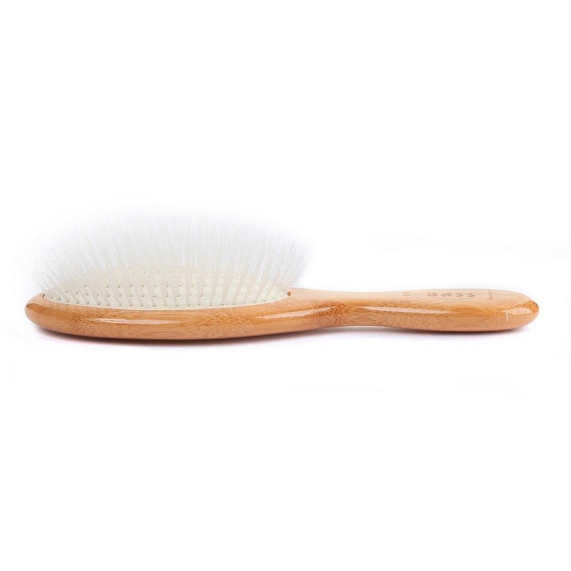 Bass Medium Oval Nylon Bristles Wet Detangler Brush 828