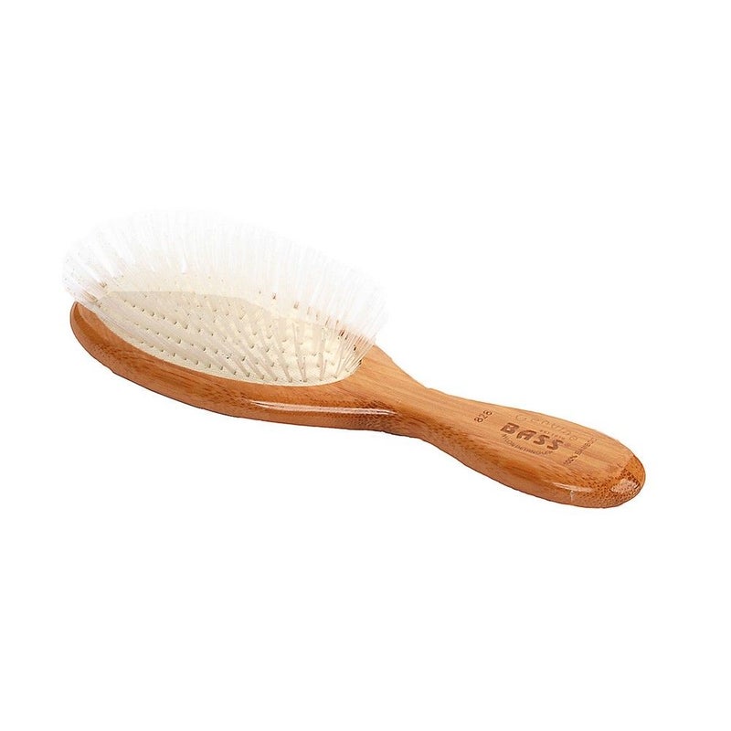 Bass Medium Oval Nylon Bristles Wet Detangler Brush 828