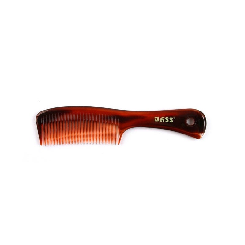Bass Wide Tooth W/ Solid Handle Comb TC5