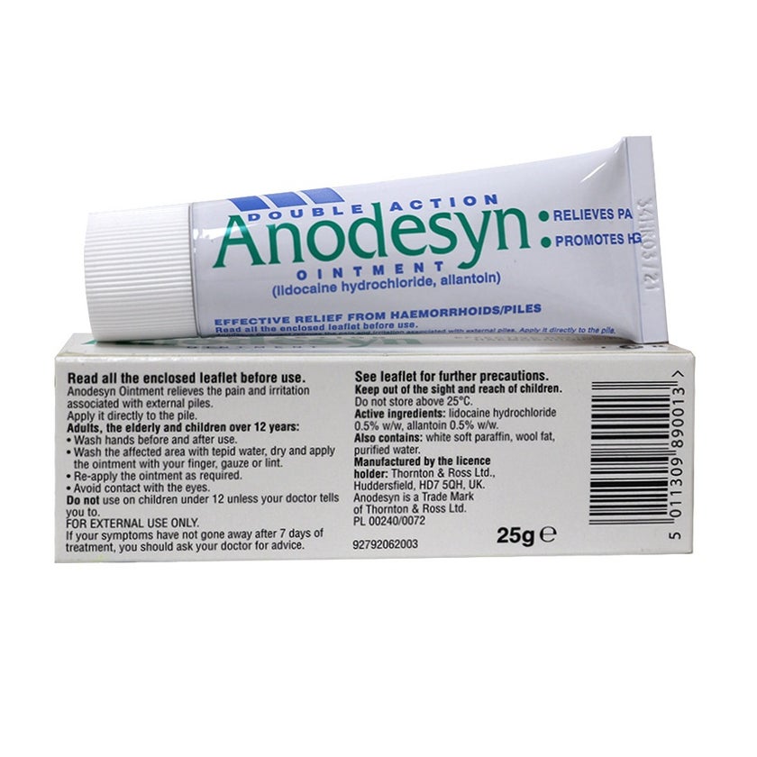 Anodesyn Double Action Ointment 25g