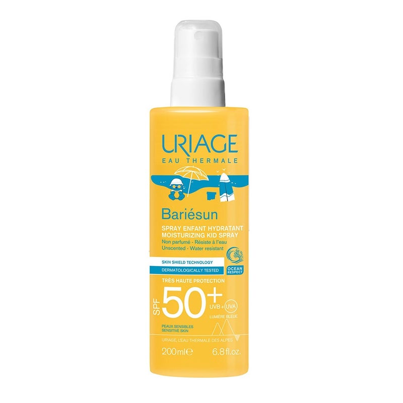 Uriage Bariesun SPF 50+ Sunscreen & Moisturizing Kids Spray For Sensitive Skin 200ml