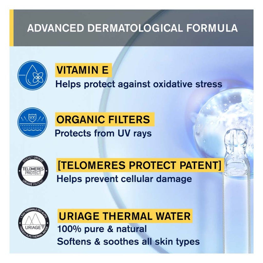 Uriage Bariesun SPF 50+ Sunscreen & Moisturizing Kids Spray For Sensitive Skin 200ml