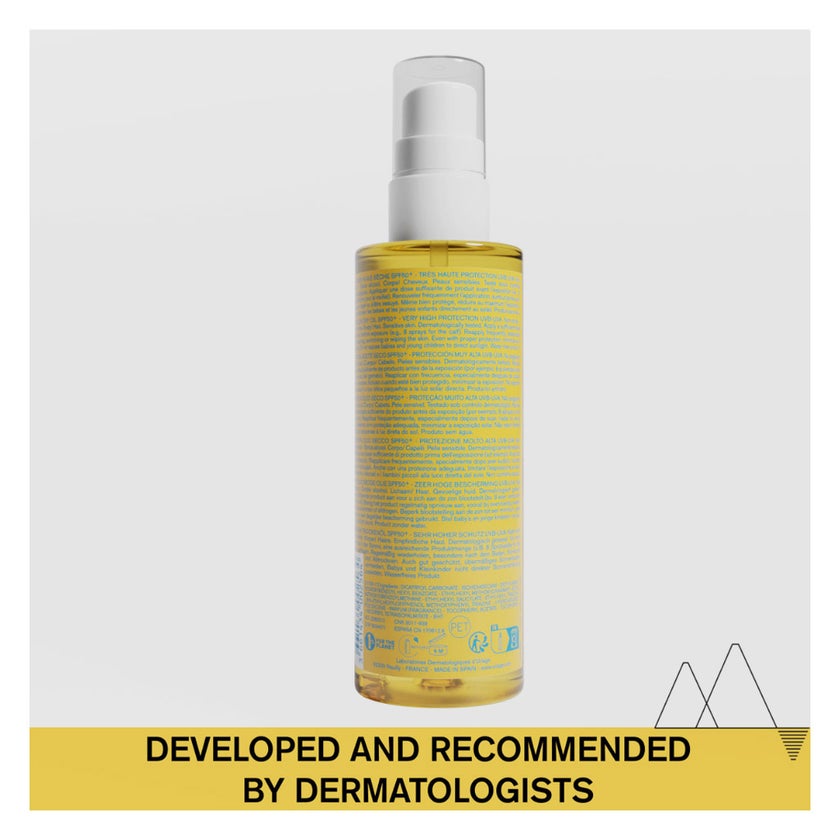 Uriage Bariesun Water-Resistant SPF50+ Sunscreen Dry Oil For Sensitive Skin 200ml